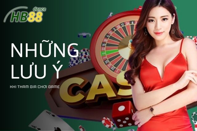 Những lưu ý khi tham gia chơi game