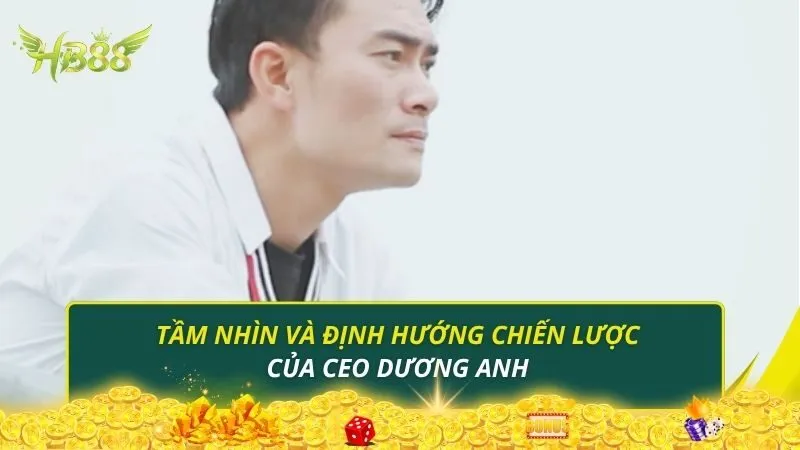 Tầm nhìn và định hướng chiến lược của CEO Dương Anh