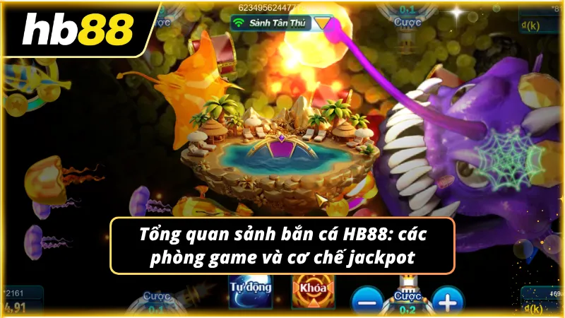 Giao diện đại dương sống động tạo cảm giác săn thưởng đầy cuốn hút