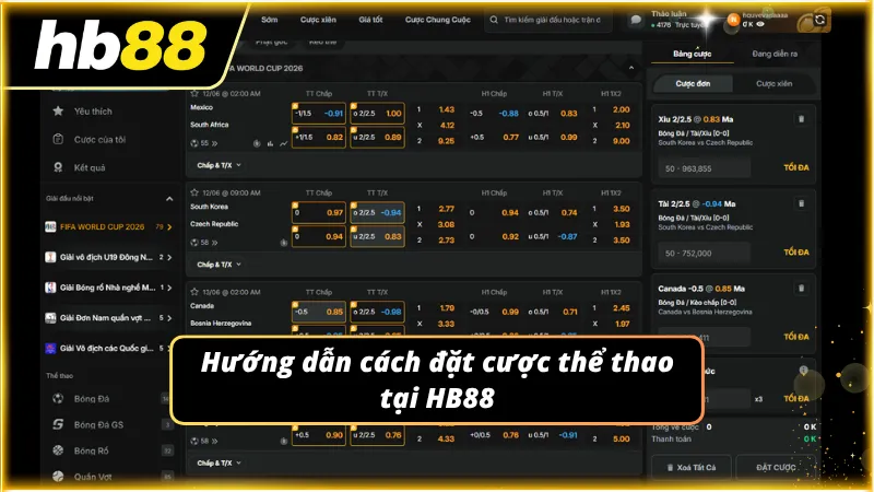 Vé cược hiển thị rõ tỷ lệ và giá trị xác nhận cuối cùng