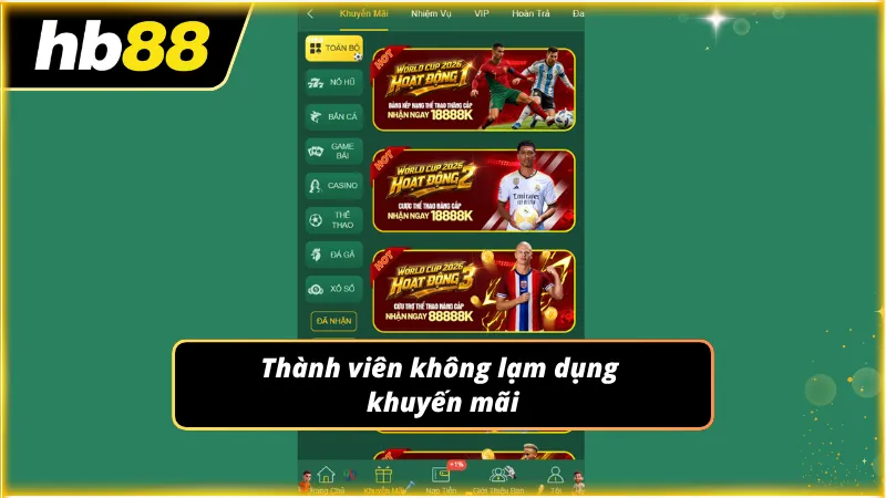 Quy định điều khoản không được làm trái về khuyến mãi
