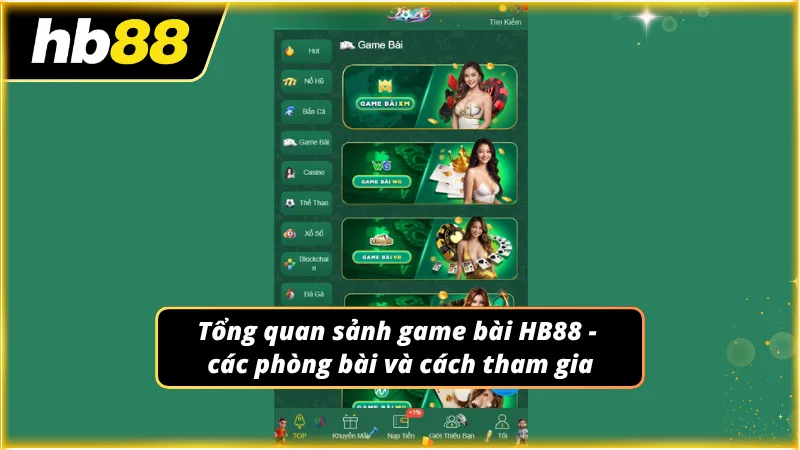 Nhiều bàn đấu hoạt động liên tục với mức cược đa dạng khác nhau
