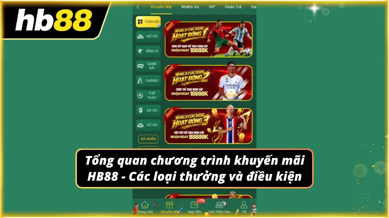 Giao diện trang chủ sảnh game với các danh mục trò chơi vô cùng đa dạng và hiện đại