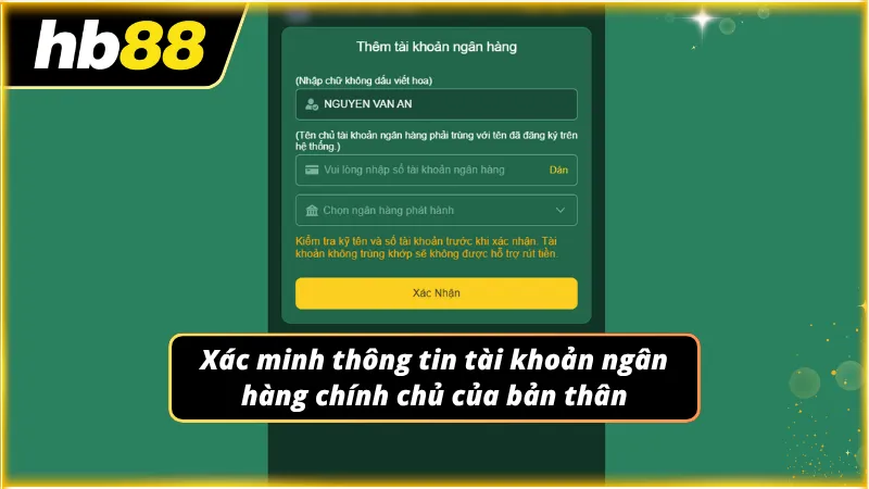 Hoàn tất xác thực danh tính giúp quá trình nhận tiền diễn ra thuận lợi