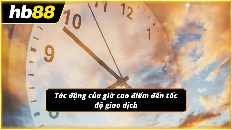 Lượng yêu cầu tăng mạnh có thể làm thời gian xử lý của hệ thống bị kéo dài