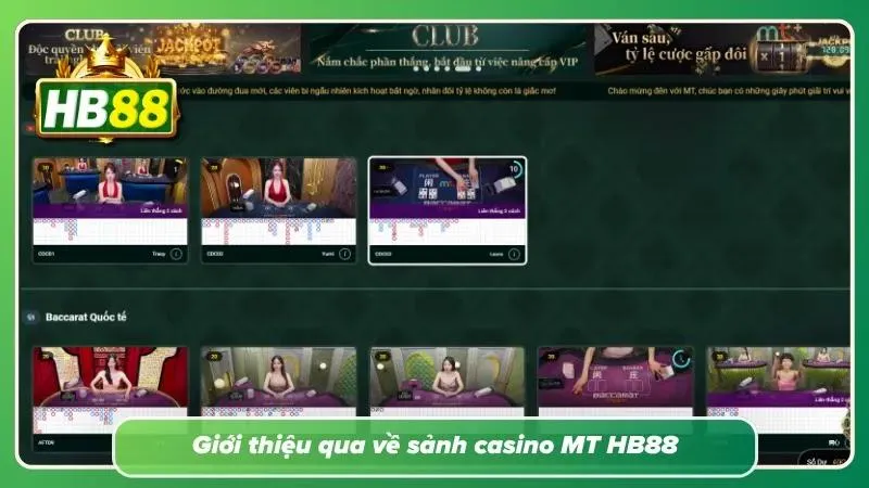 Khái quát về điểm đến giải trí game bài hấp dẫn tại HB88