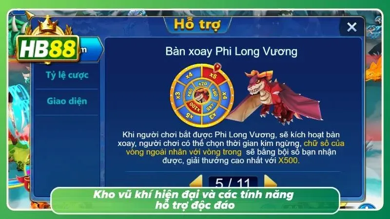 Kho vũ khí siêu tối tân giúp bet thủ săn cá cực dễ