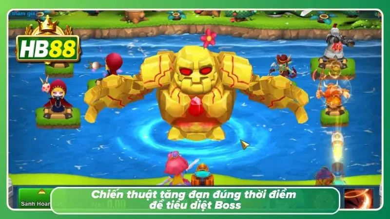 Chiến thuật tăng đạn đúng cách để giết boss cực nhanh