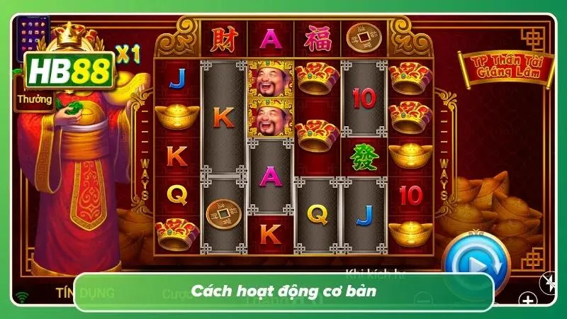 Cách vận hành của sảnh slots