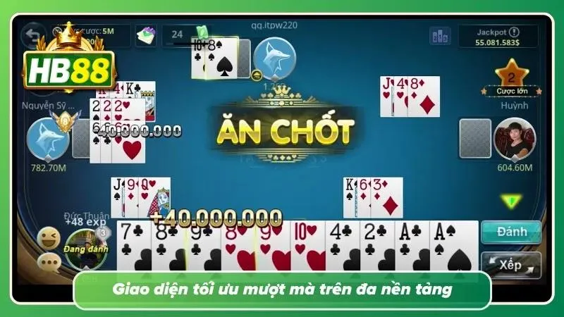 Trải nghiệm đấu trí mượt mà trên ứng dụng di động thông minh.