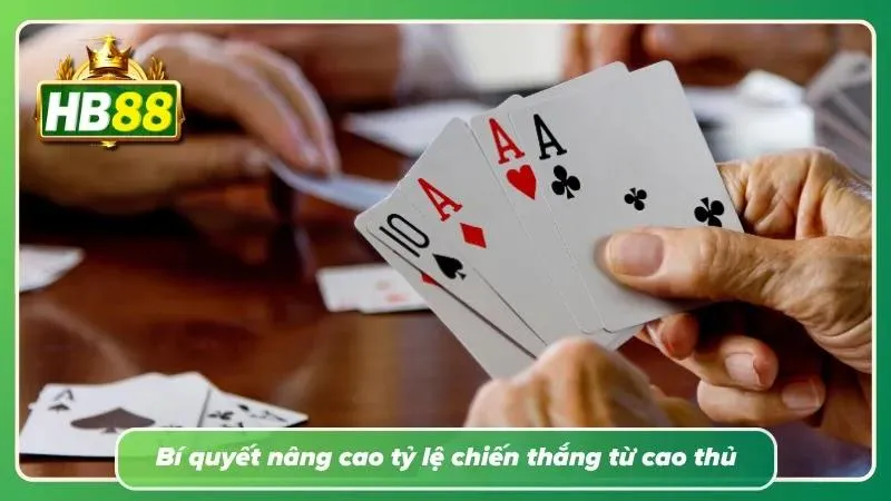 Kỹ thuật ghi nhớ quân bài giúp gia tăng tỷ lệ thắng.